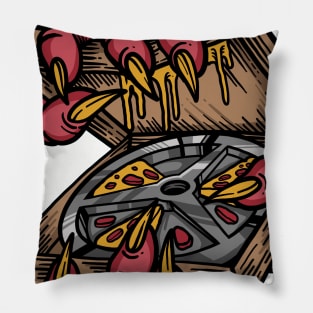 Bulking Phase Pizza Nightmares Pillow