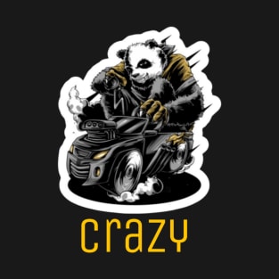 Crazy panda T-Shirt