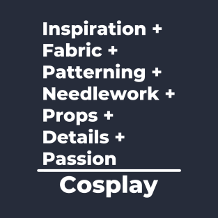 Cosplay Equation T-Shirt