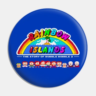 Rainbow Islands Pin