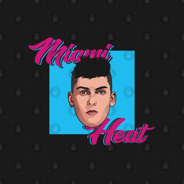 MIAMI VICE TYLER HERRO by origin illustrations