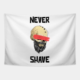 Never Shave Tapestry