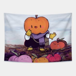 Kobocha in the Pumpkin patch Tapestry