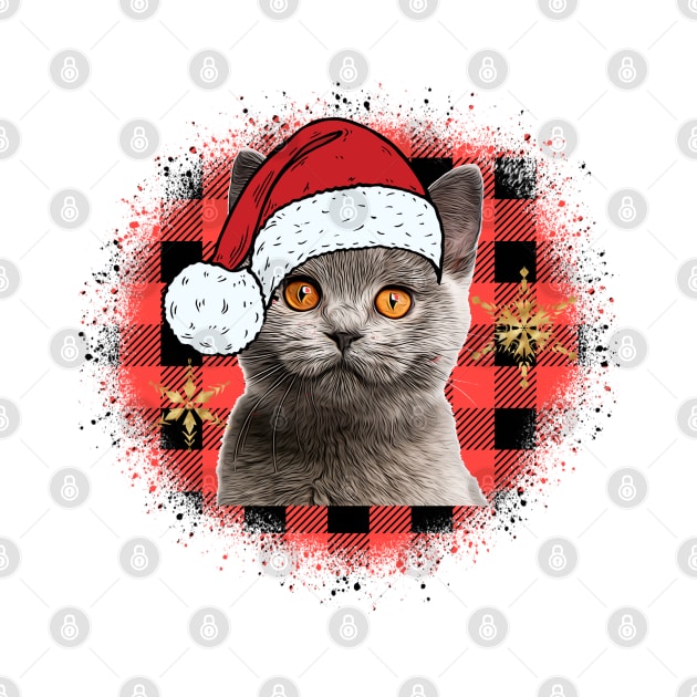 Christmas Cat by Satic