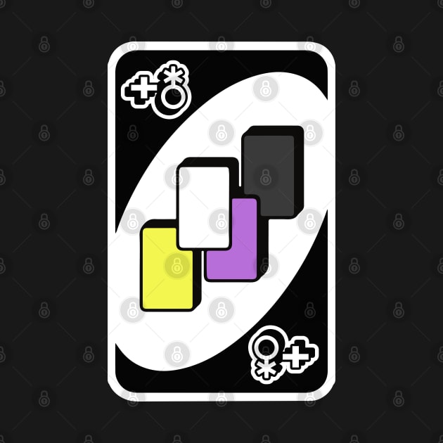 nonbinary uno card by remerasnerds