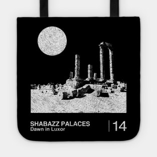 Shabazz Palaces / Minimalist Graphic Artwork Fan Design Tote