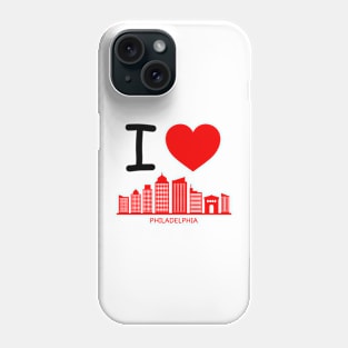 I HEART PHILADELPIA Phone Case