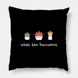 Succulent Pun Pillow