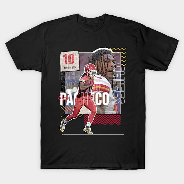 Kansas City Chiefs Football Isiah Pacheco Football T-shirt S-3XL