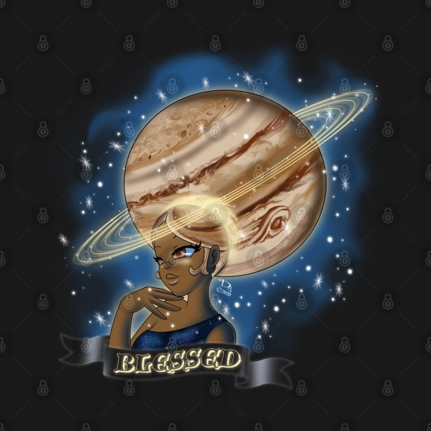 African American Woman and Jupiter by treasured-gift