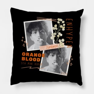 Jungwon ENHYPEN Orange Blood Pillow