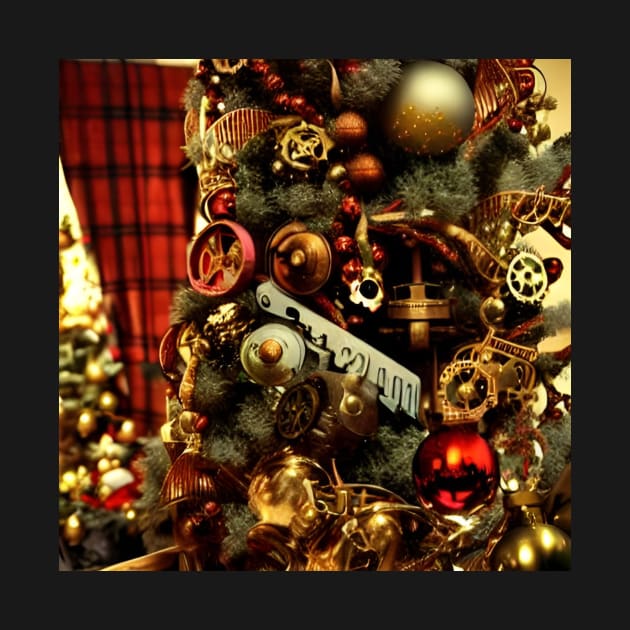 Steampunk Christmas Tree Decorations by robsteadman