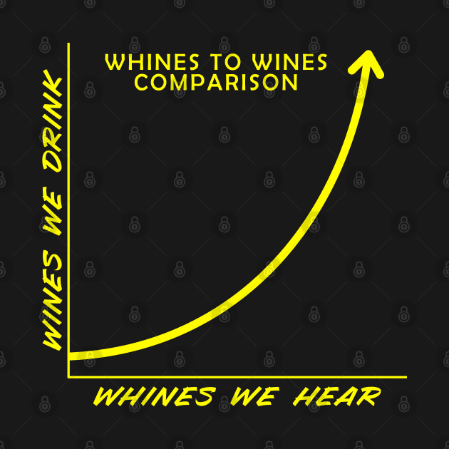 Whines & Wines Graph - Funny Mom Life - Mother's Day 2024 - Wine Loving Moms by Adulting Sucks