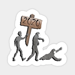 2020 Zombie Design, Funny Gifts for Halloween & Election Day! Halloween 2020 Magnet