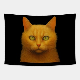 Orange Cat Tapestry