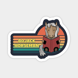 bojack horseman retro Magnet