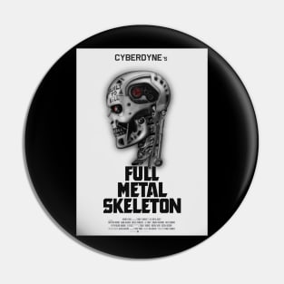 Full Metal Skeleton - Built to kill Pin