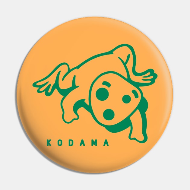 Kodama spirit Pin by croquis design