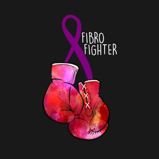 Fibro Fighter (white font) T-Shirt