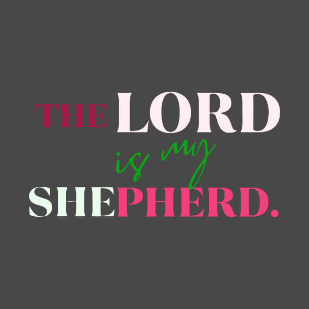 The Lord is my shepherd by HezeShop