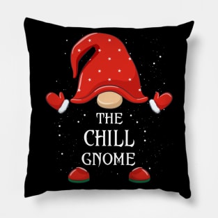 The Chill Gnome Matching Family Group Christmas Pajama Pillow