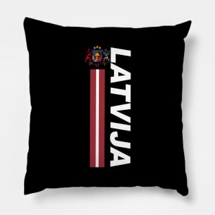 Latvian Soccer Pride Latvija Pillow