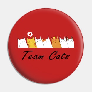 Team Cats Pin