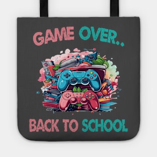 Back To School Game Over Tote