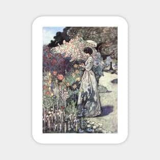 The Old-Fashioned Garden by Charles Robinson Magnet