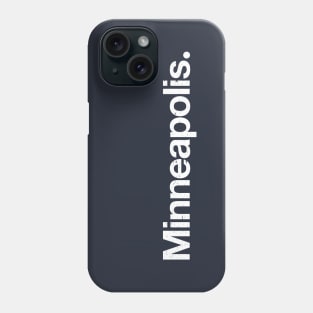 Minneapolis. Phone Case