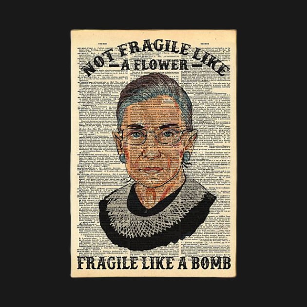 Not Fragile Like A Flower Shirt, Fragile Like A Bomb Shirt by YAN & ONE