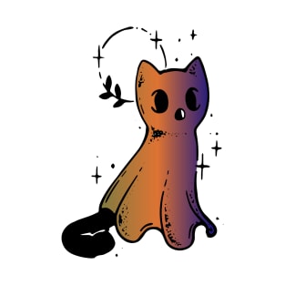 baby cat ghost T-Shirt