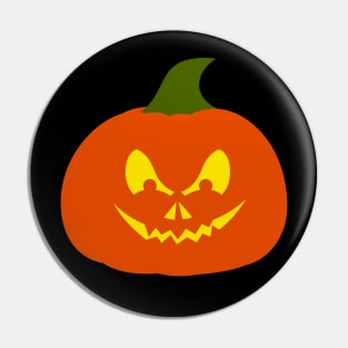 Halloween Cheerful Lively Friendly Pumpkin Face Pin