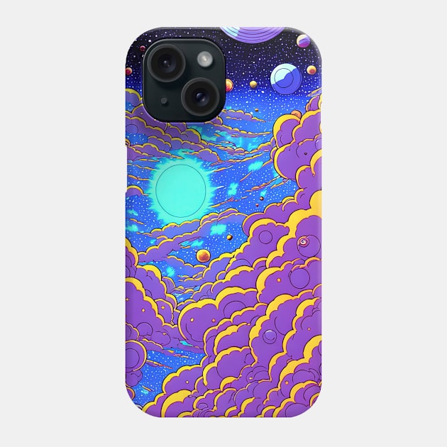 Planetary Cloudscape Phone Case by Trip Tank