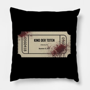 Zombies - Kino Der Toten Cinema Ticket Pillow