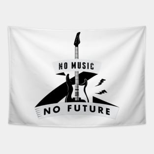 No Music no Future Tapestry