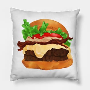 Cheese Burger Pillow