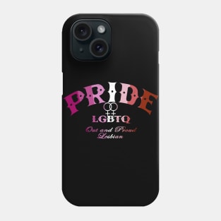 Lesbian Pride - CBs style - Lesbian Pride Flag Phone Case