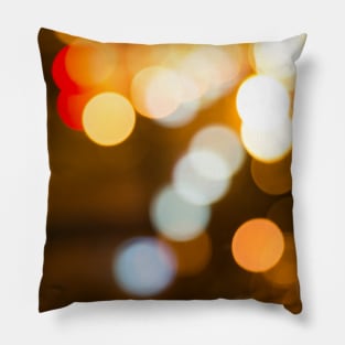 Artistic design of colorful lights Pillow