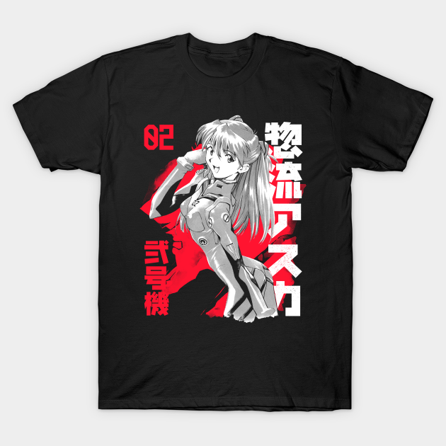 EVA Pilot 02 (white) - Evangelion - T-Shirt