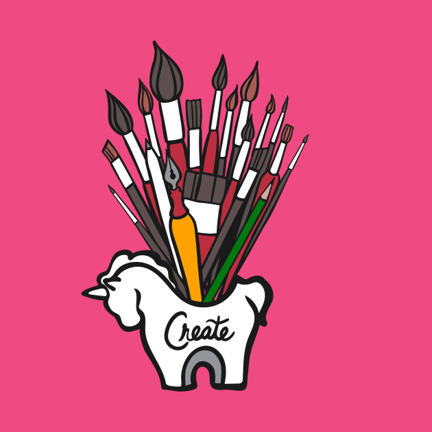 Create Unicorn with Art Tools by lauran