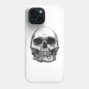 Skull front view Phone Case