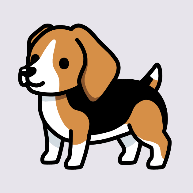 Beagle by littlemandyart