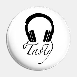 Tasty Beats Pin