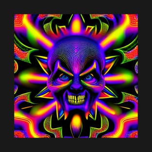 Retro SciFi Monsters: Trippy Horror 254 T-Shirt