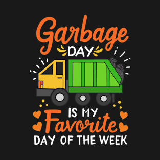 Garbage Truck Garbage Day T-Shirt