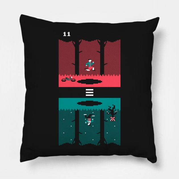 Stranger Fall Pillow by BWartwork