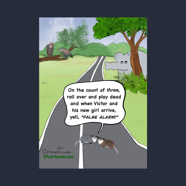 ‘Possum Pranks by Enormously Funny Cartoons