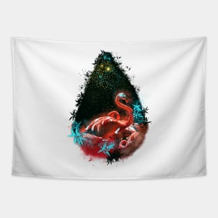 Mystikal Flamingo Tapestry