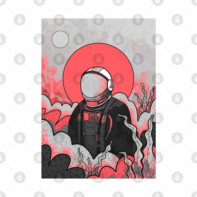 The Red Planet Explorer by Swadeillustrations